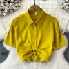 Summer French Minority Design Blouse Shirt For Women