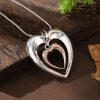 New Hollow Two-color Love Snake Bones Chain Pendant - Image 3