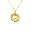 MOm Heart-shaped Letter Pendant Necklace All-match Clavicle Chain - Image 5