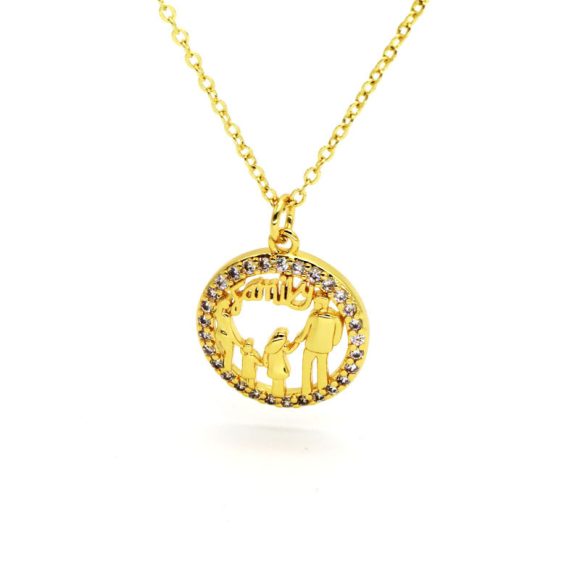 MOm Heart-shaped Letter Pendant Necklace All-match Clavicle Chain - Image 5
