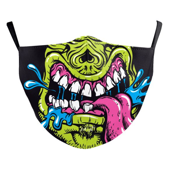 Milk Silk Double-layer Halloween Digital Printing Mask - Image 7