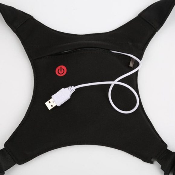 Wireless remote control LED luminous vest - Image 5