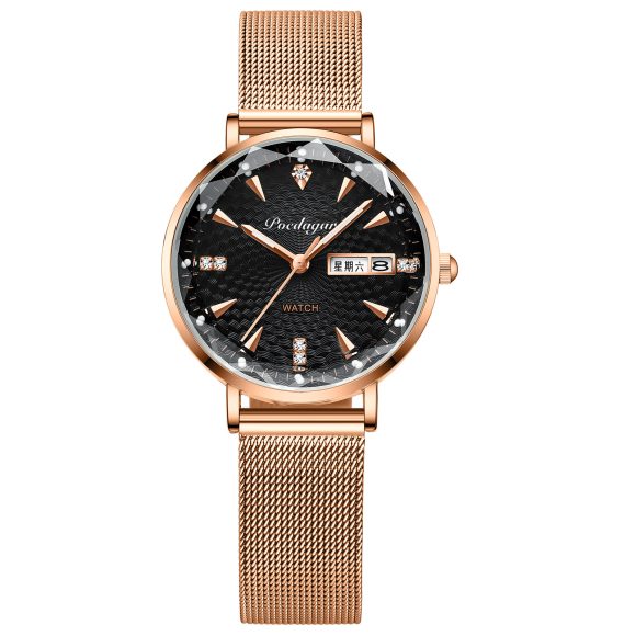 Women's Watch Double Calendar Quartz - Image 5