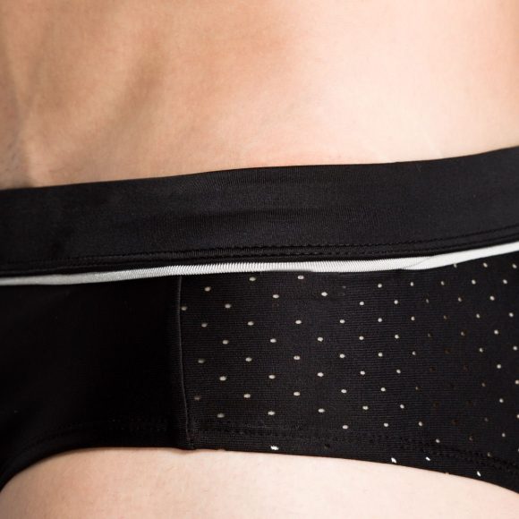 Men's Sexy Mesh Stitching Swim Briefs - Image 8