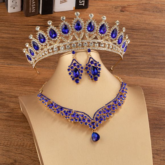 Bridal Crown Wedding Alloy Diamond Crown Fashion Elegant Headdress - Image 2