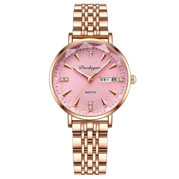 Women's Watch Double Calendar Quartz - Image 10