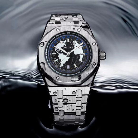 Men's Watch Waterproof Luminous Steel Strap Quartz - Image 3