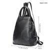 Multifunctional Large Capacity First Layer Cowhide Women's Backpack - Image 5