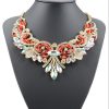 Diamond Alloy Flower Necklace For Women - Image 2