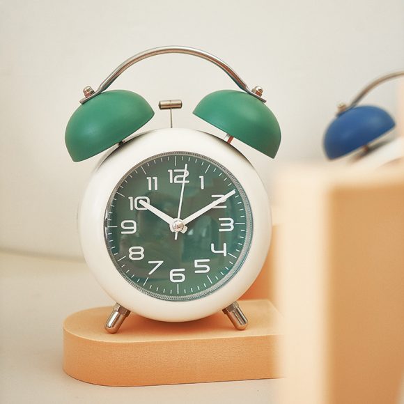 Large Size Alarm Clock Mechanical Metal Loudly Bell - Image 7