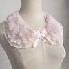 Versatile Lace With Lace And Cute Fur Collar - Image 3