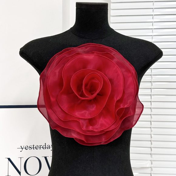 Simple Three-dimensional Flower Decoration Dress Removable Corsage - Image 10
