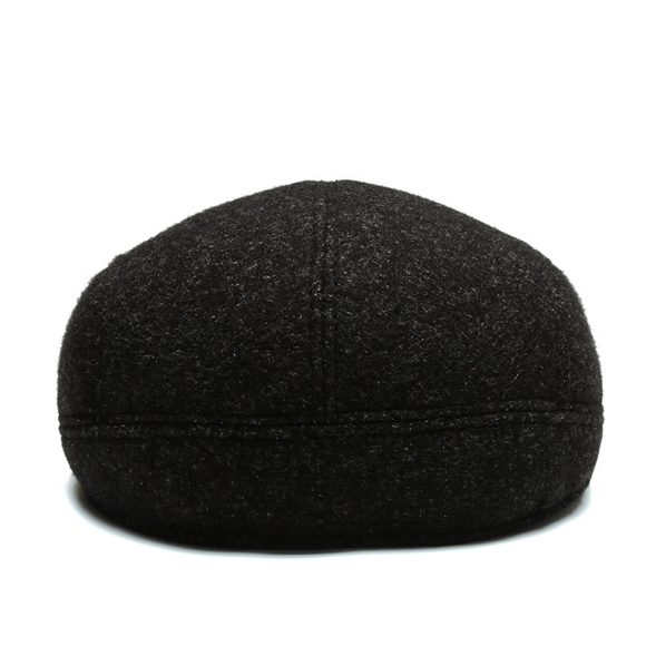 Outdoor Cycling Warm Short Brim Beret Middle-aged And Elderly Men Ear Protection Advance Hats - Image 10