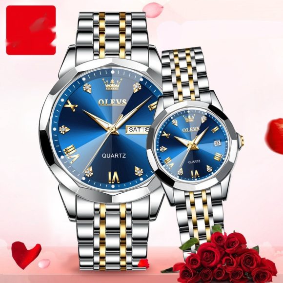 Quartz Watch Valentine's Day Gift Couple Watch Men - Image 4