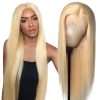 Hand Hook Mesh One Real Hair Headgear Wig STW - Image 4