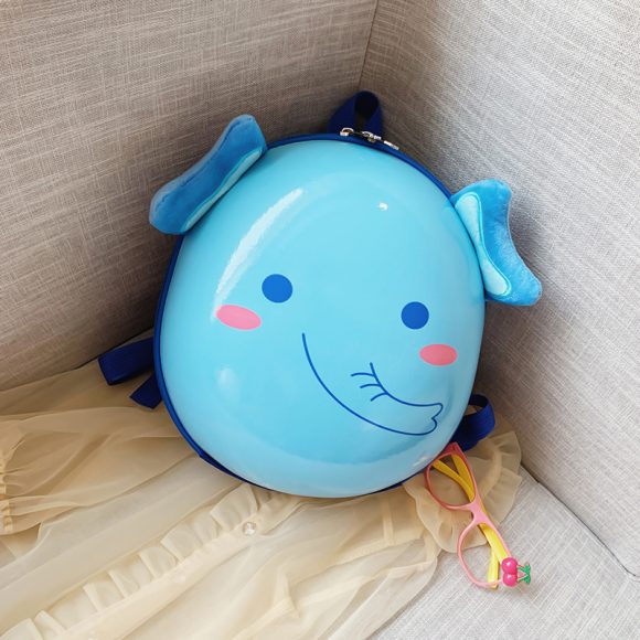 Children's Backpack Kindergarten Boys And Girls Baby Hard Shell Cute Cartoon Animals - Image 5