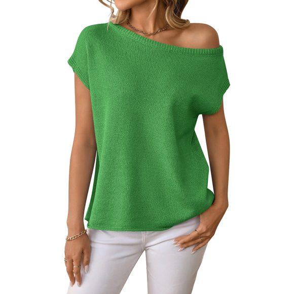 Knitted Y2g Summer Knitwear Sweater Pullover Top - Image 10