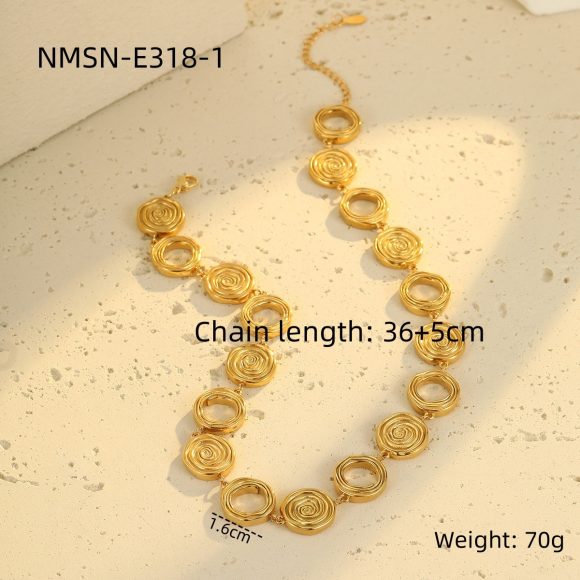 Fashion Necklace Bracelet & Necklace Suit - Image 3