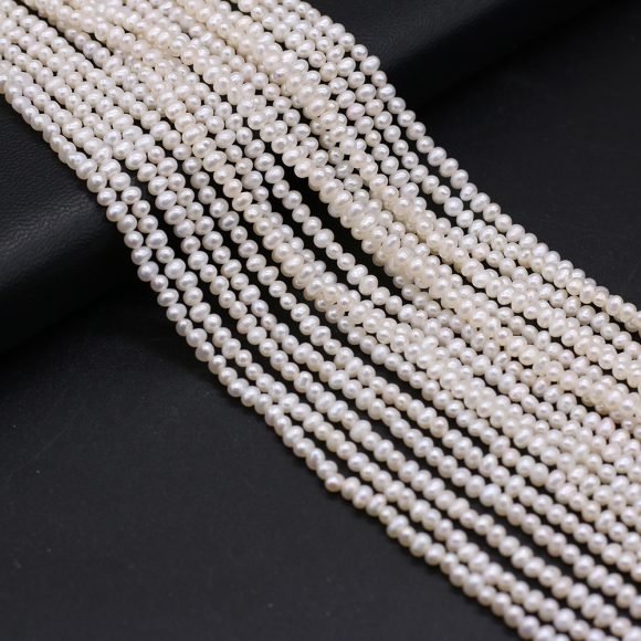 Natural Freshwater Pearl Nearly Circular 3A Punch - Image 5