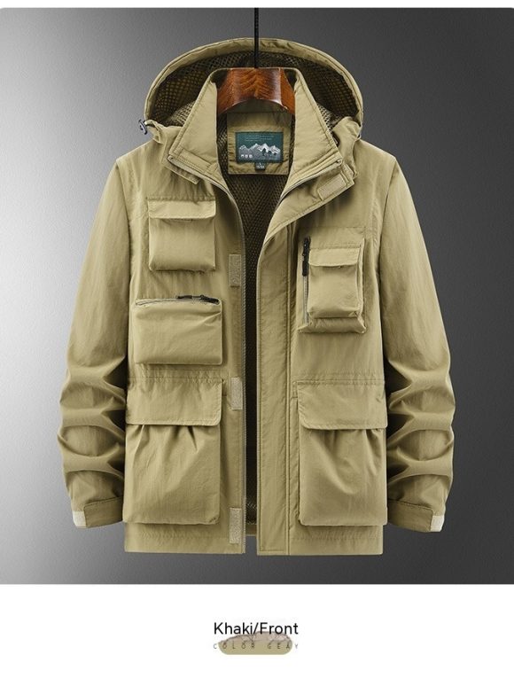 Outdoor Shell Jacket Overalls Jacket - Image 4