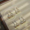 Pearl S925 Silver Stud Earrings For Women - Image 7