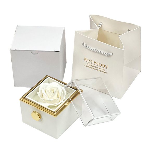 Rose Rotating Jewelry Box Necklace - Image 10