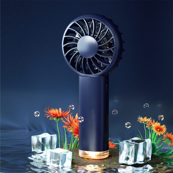 Little Hornet Handheld Mini Electric Fan Portable Charging With Small Lamp - Image 6