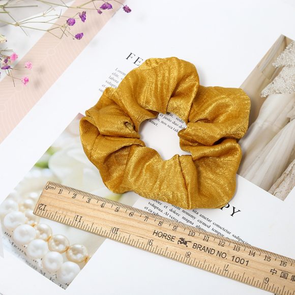 Sweet And Girly Solid Color Large Intestine Hair Ring Headwear - Image 6