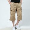 Men's Summer Leisure Cropped Cotton Pants - Image 4