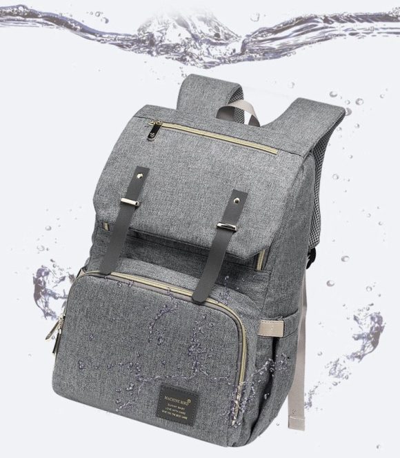Milk Daddy Backpack Waterproof Mummy Bag Shoulder Pregnancy Pack USB Charging Bottle Heating Pack - Image 5