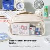 Transparent Pencil Case INS Style Milk Salty Series Carrying Case Large Capacity Waterproof - Image 10