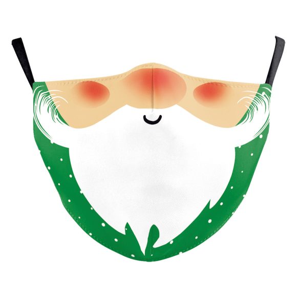 Snowflake Christmas Red Digital Printing Double-layer Dust Mask - Image 10