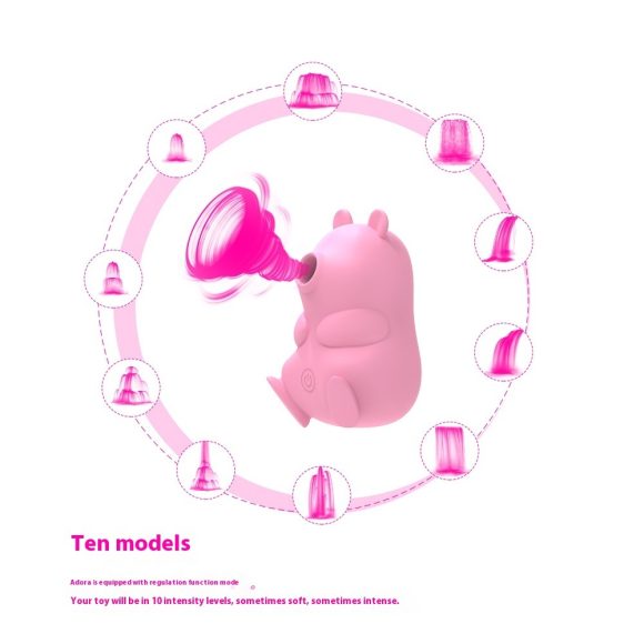 Toy Cute Bear Sucking Massage Device - Image 5