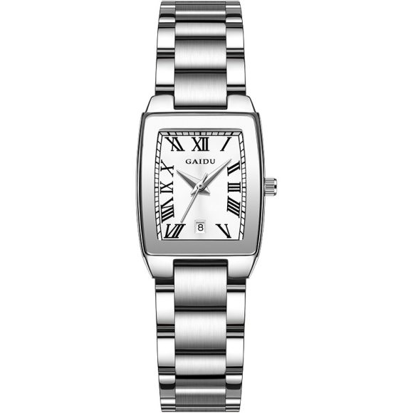 Special Interest Light Luxury Vintage Wine Bucket Waterproof Women's Watch - Image 3