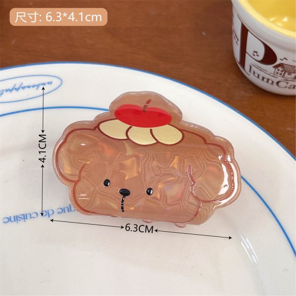 Cropped Hair Clip All-match Back Head Small Shark Clip - Image 8