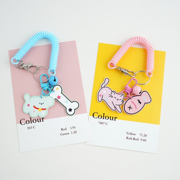 Car Key Ring Creative Anti-lost Cartoon Key Chain - Image 7