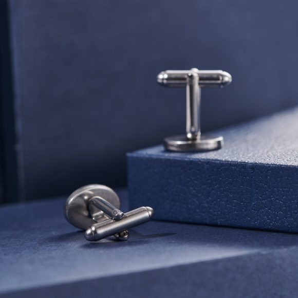 Oval Cross Cufflinks Silver Stainless Steel Shirt Cuff Links For Men Jewelry Accessories - Image 4