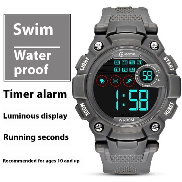 Waterproof Anti-fall Multifunctional Sports Student Electronic Watch - Image 6