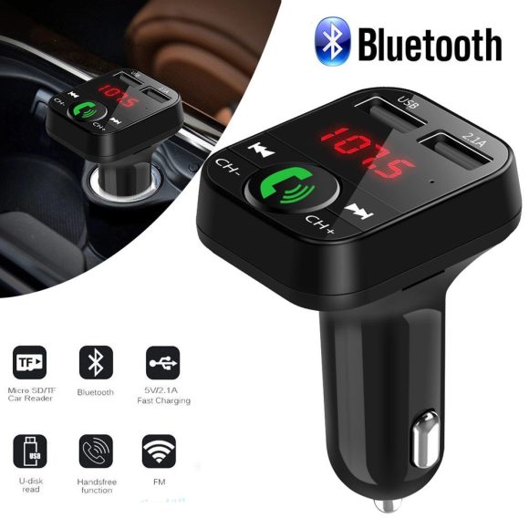 FM transmitter car charger receiver - Image 2