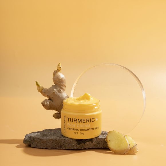 Turmeric Essential Oil Skincare Set Moisturizes And Repairs Skin Brightens And Hydrates To Relieve Dull Skin - Image 4