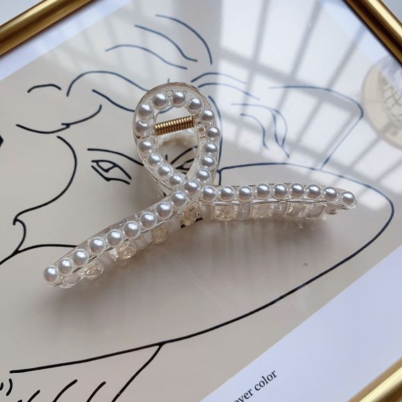 Pearl Hairpin Side Clip Size Hair Clip Hair Clip Hairpin Headwear - Image 3