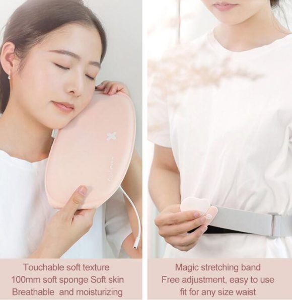 Rechargeable Relaxation Menstrual Pain Patch Relieving Massage Belt - Image 6