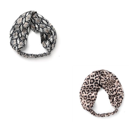 Silk satin cross hair band - Image 6