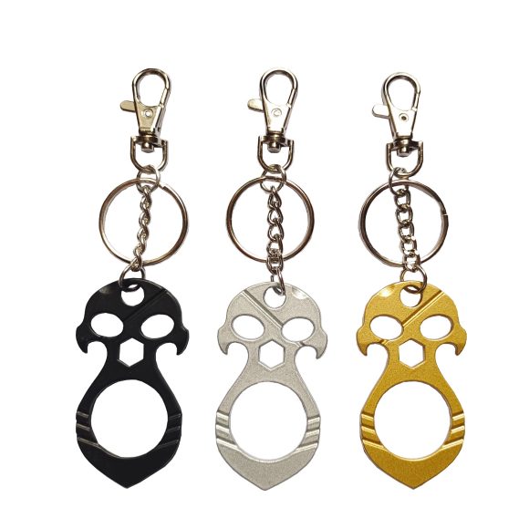 Skull Second Generation Multifunctional Bottle Opener Key Ring - Image 9