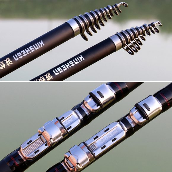 Corrugated Longji Fishing Rod Rocky Rod Light Hard Carbon Fishing Rod Hand And Sea Dual-purpose Fishing Gear Set - Image 5