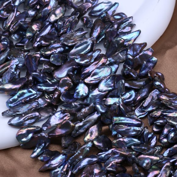 Tiny Flawless Natural Freshwater Pearl Dyed Jewelry - Image 5