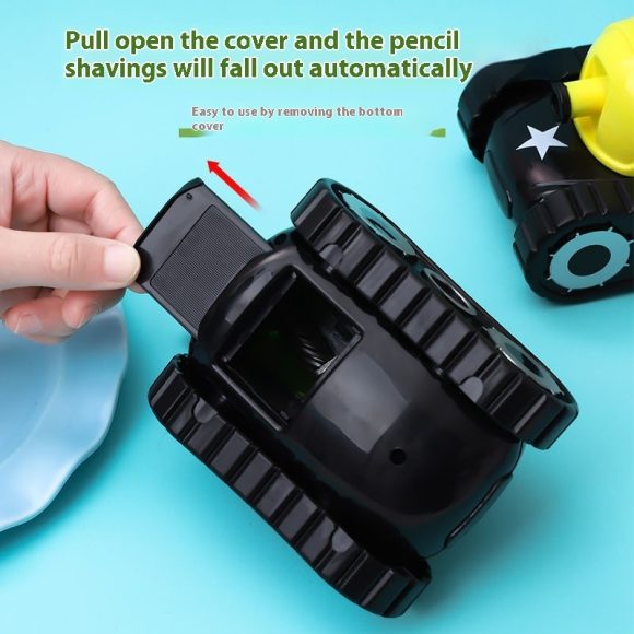 Student Hand Tank Pencil Sharpener Kindergarten Pencil Pencil Shapper - Image 2