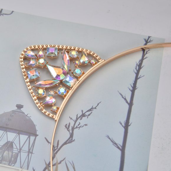 Alloy Spot Drill Rabbit Ears Hair Hoop Headdress - Image 3