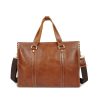 First Layer Cowhide Oily Leather Shoulder Messenger Bag - Image 8