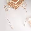 Alloy Spot Drill Rabbit Ears Hair Hoop Headdress